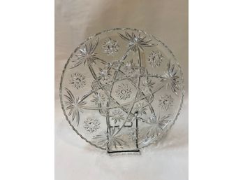 13 14' Crystal Platter #1
