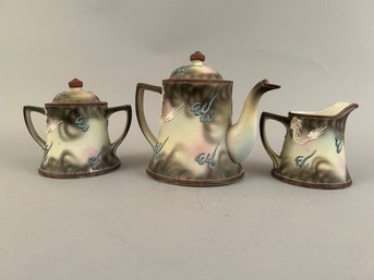 Dragonware Moriage Tea Set
