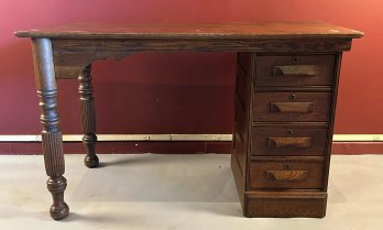 Antique Oak Desk
