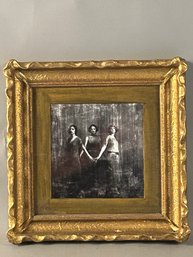 Nitrate Negative Photo Print Of Isadora Duncan Dancers 3 Isadorables