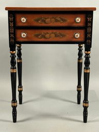 Hitchcock Early American Two Drawer Side Table