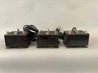 Three Lionel 1026 Multivolt Transformers O Gauge