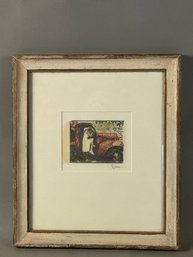 Lyn And Big Moe Hand Tinted Photo Signed