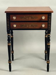 Hitchcock Early American Two Drawer Side Table
