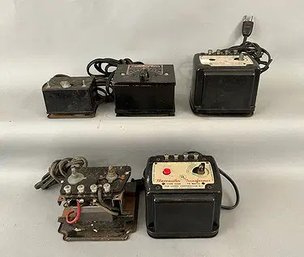 Assorted Lionel And American Flier Transformers For Parts