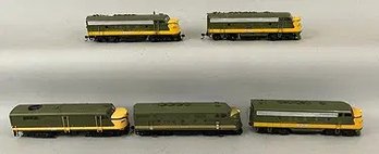5 HO Gauge Canadian National Engines