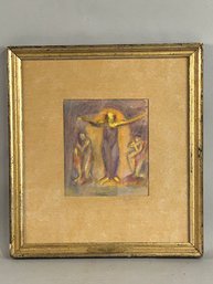 Isadora Duncan Signed With Monogram SB Attributed To Stella Bloch (1897-1999