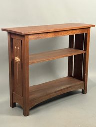 Stickley Oak Bookshelf 2016