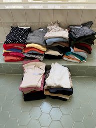 Lot Of Tops. Over 60 Items. (BBB)