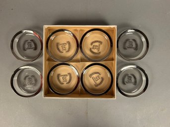 25th Silver Anniversary Saucer, Set Of 8