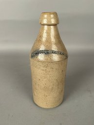 Antique Stoneware Bottle Comstock Gove & Co