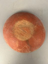 Primitive Bowl, Red Paint