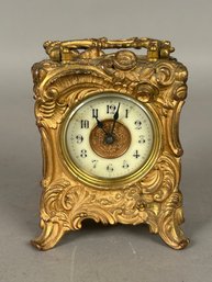 Rare Ornate Carriage Clock