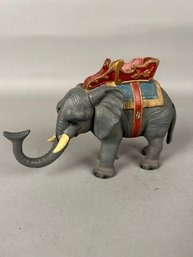 Cast Iron Mechanical Bank Elephant