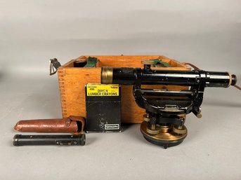 Vintage Surveyors Compass. Keuffel & Esser Co NY