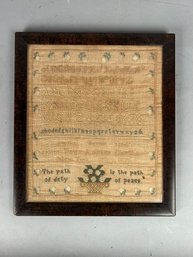 Antique Sampler New York 1820