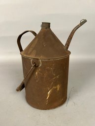 Antique Tin Oil Or Kerosene Refill Can