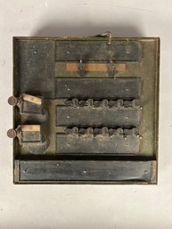 Vintage Ballot Or Voting Machine