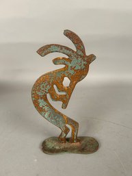 Kokopelli Metal Statue