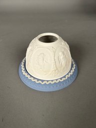 Wedgewood Christ Cherub Lithophane Tea Light Holder