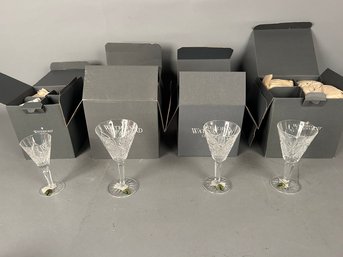 Waterford Crystal 4 Boxes Mooncoin, 16 Glasses