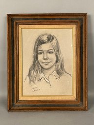 Portrait Of A Girl, Framed