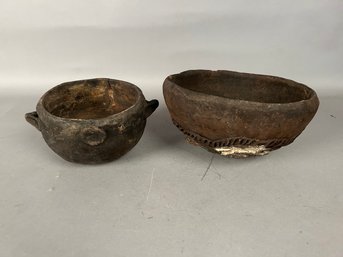 Two Vintage Pottery Bowls