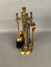 Small Vintage Fireplace Tool Set