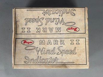 Mark II Wind Speed Indicator By Dwyer