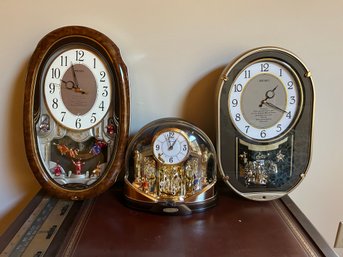 Three Seiko Clocks