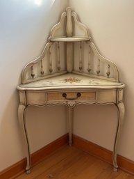 Paint Decorated Grand Rapids Michigan Corner Table