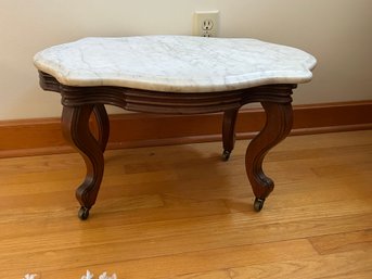 Child Size Marble Top Center Table