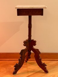 Small Marble Top End Table