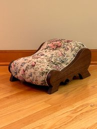 Antique Oak Gout Stool