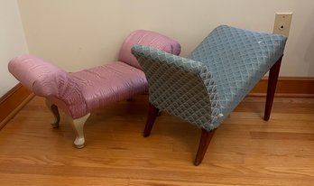 Two Pieces Of Vintage Stools