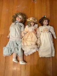 Three Porcelain Dolls, Victoria Ashlea, Simon Halbig