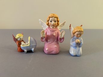 Three Goebel Figures Of Winged Angels
