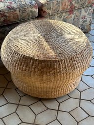Wicker Footstool