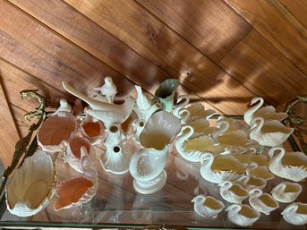 35 Pieces Of Lenox China Including Swans
