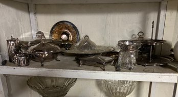 Lot Of 12 Pcs Silver Plate