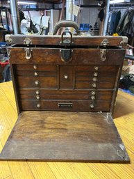 Oak Mechanics Tool Chest