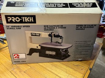 16 Inch Pro-Tech Variable Speed Scroll Saw