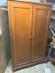 Vintage Cedar Armoire By Keystone Cabinet Company
