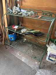 Metal Three Level Potting Stand