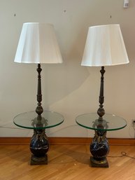 Pair Floor Lamps