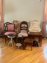 12 Pieces Miscellaneous Furniture