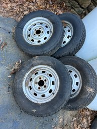 Set A Four Tires, 20575R 15 Mastercraft Glacier Grip Tires