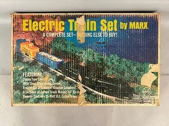 Marx Toys Electric Train Set In Box