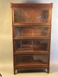 Hale Antique Barrister Bookcase  4 Tier