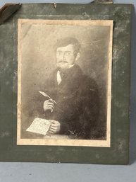 Antique Photo Of Portrait